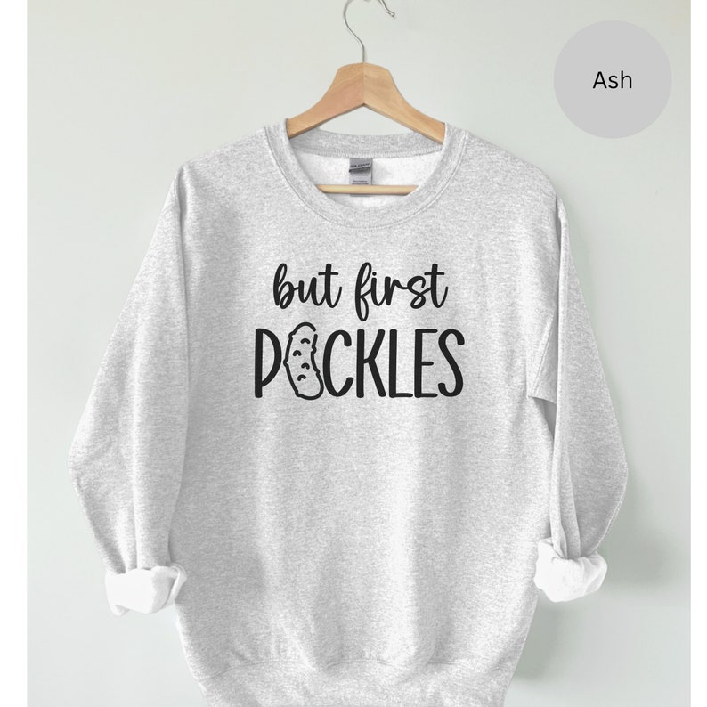 Pickle Sweatshirt Pickle Crewneck Pickle Sweater Pickle - Etsy