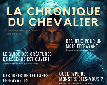 Monthly digital magazine - La Chronique du Chevalier Number 04