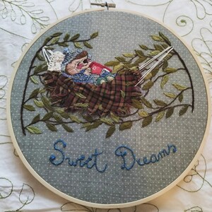 スウィートドリームス ハンドメイド刺繍