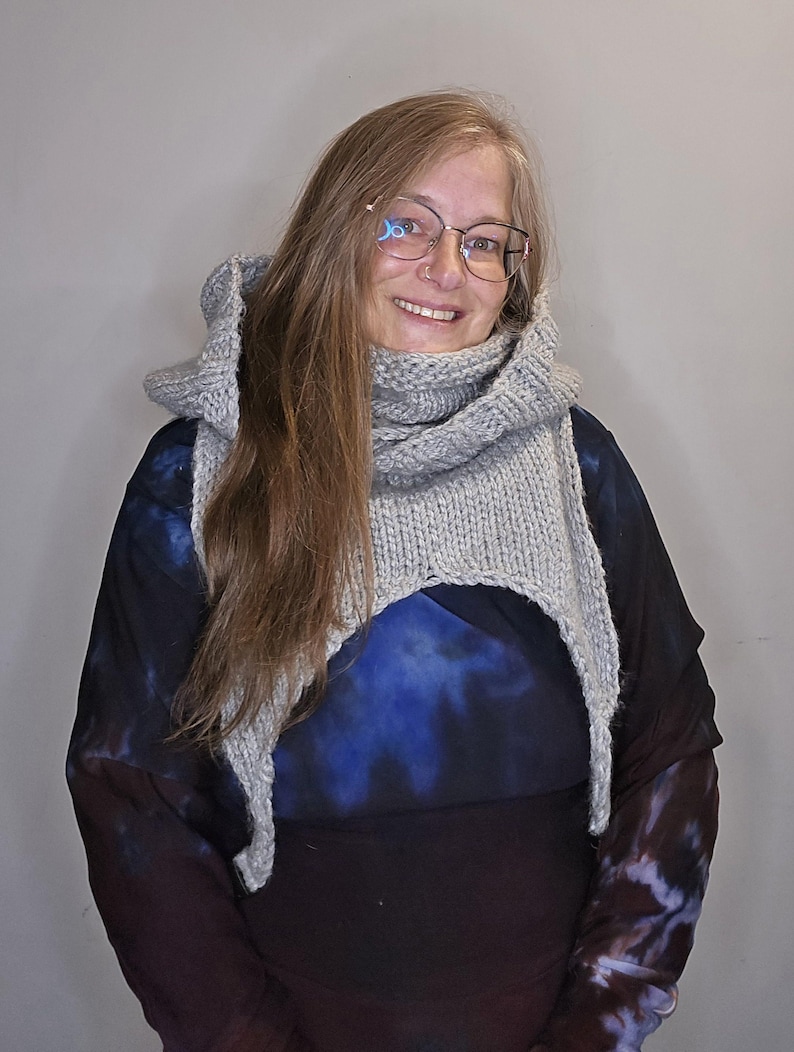 Matrixx Hood Knit Pattern - Etsy