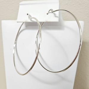Sterling Silver Hoop Earrings
