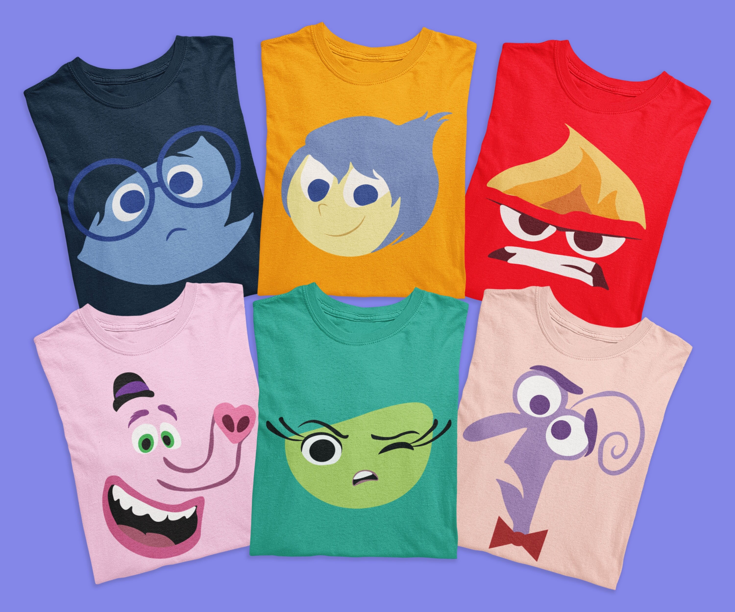 Disney Pixar Inside Out Bing Bong And Joy Rainbow Shirt - TeeUni