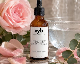 HYDRATING FACE ELIXIR | Daily Lightweight Skincare | Natural Glow Face Oil