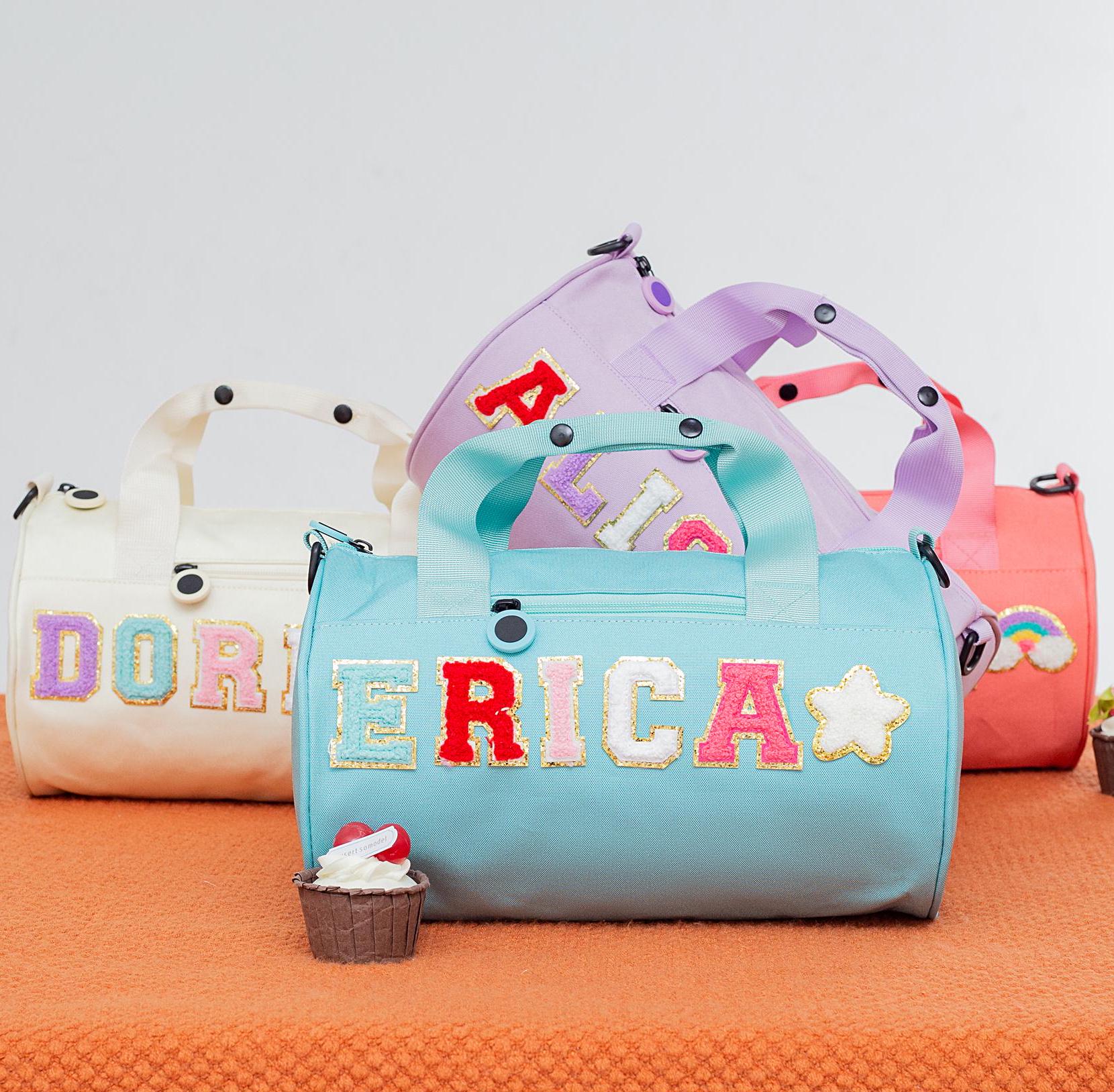 Girl duffle bags cheap clearance