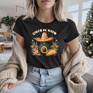 Cinco de Mayo t-shirt, Fun graphic design, Sublimation Clipart, Digital PNG, Spring Celebration Wear, Unique Gift, Fiesta Digital Download