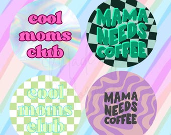 Mama Freshie Cardstock/Car Coaster Digital PNGs