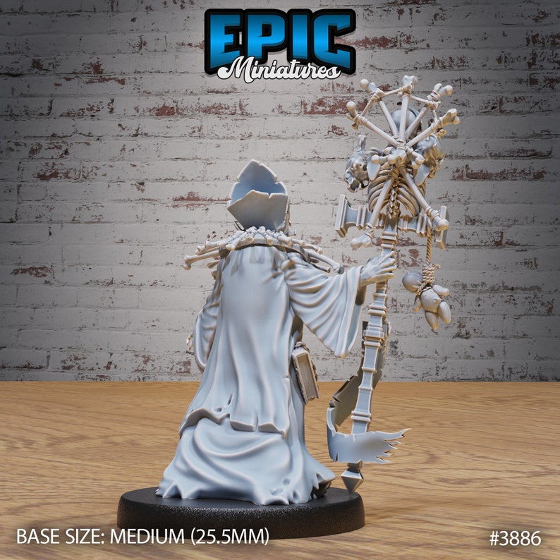 Arch Lich Lich Arch Necromancer BBEG Epic Miniatures DND 5e Etsy