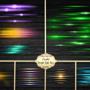 Parallel Straight Light Lines - Light Line Overlay - Linear Light ...