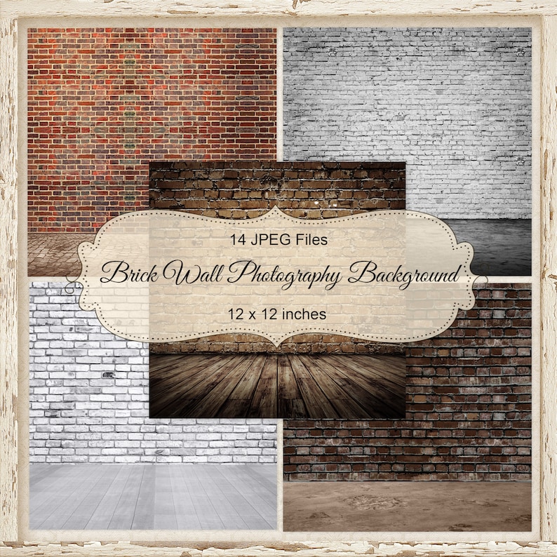 Brick Wall Photography Backdrop - Brick Wall Photography Background ...