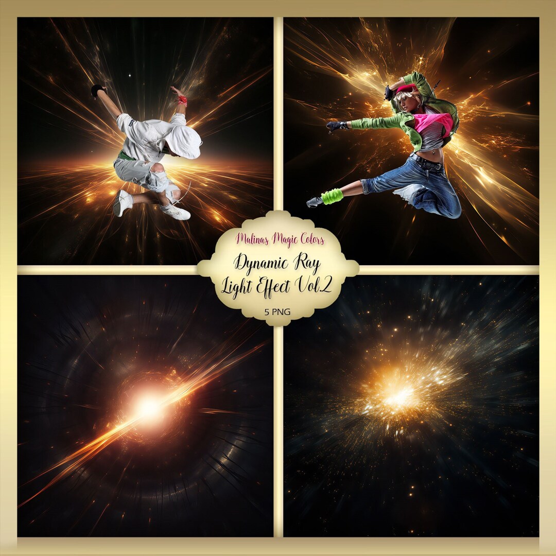 Dynamic Ray Light Effect Vol.2 Dynamic Light Effect Magic Energy Effect ...