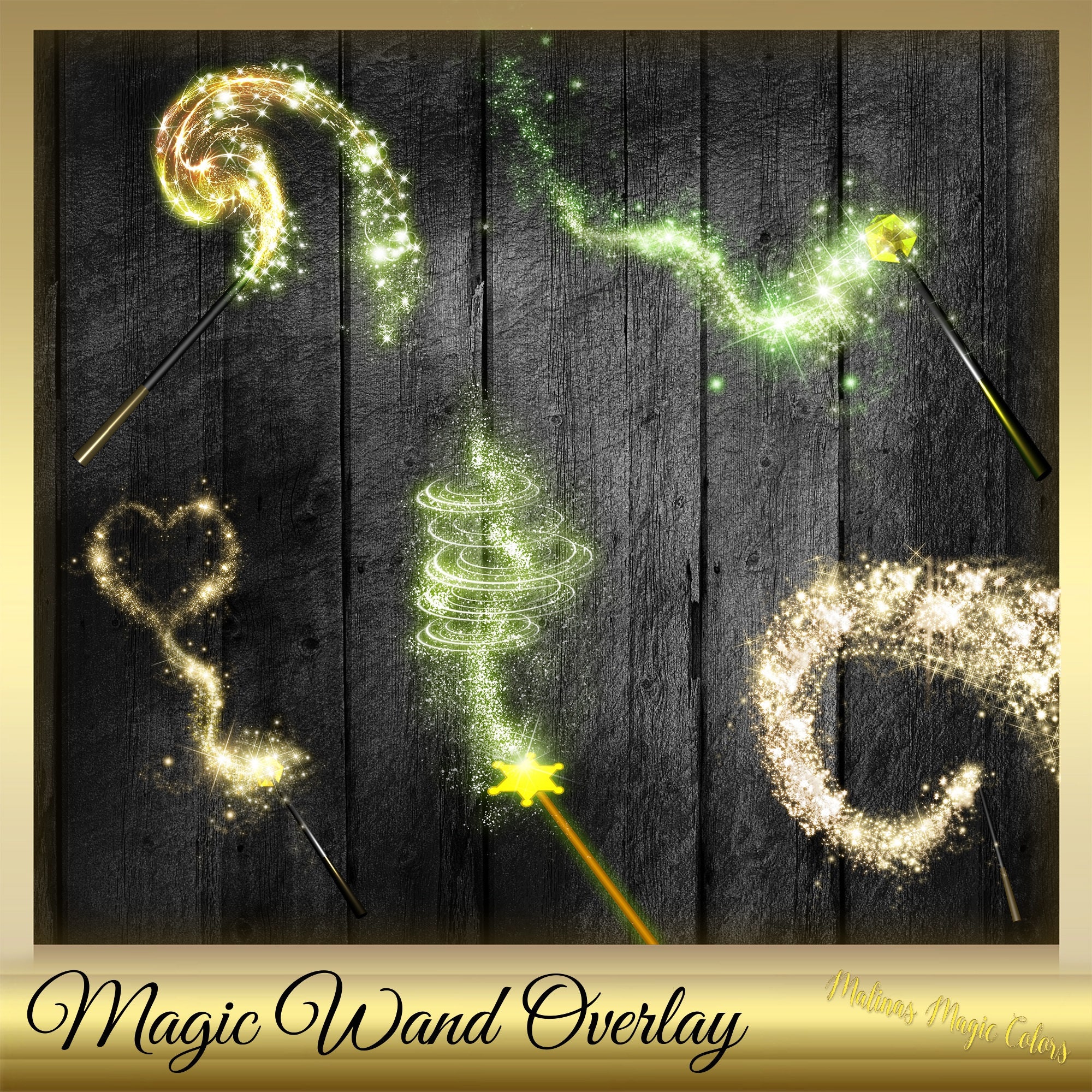 Magic Wand Overlay - Magical Overlays - Magic Shine Overlays - Magical ...