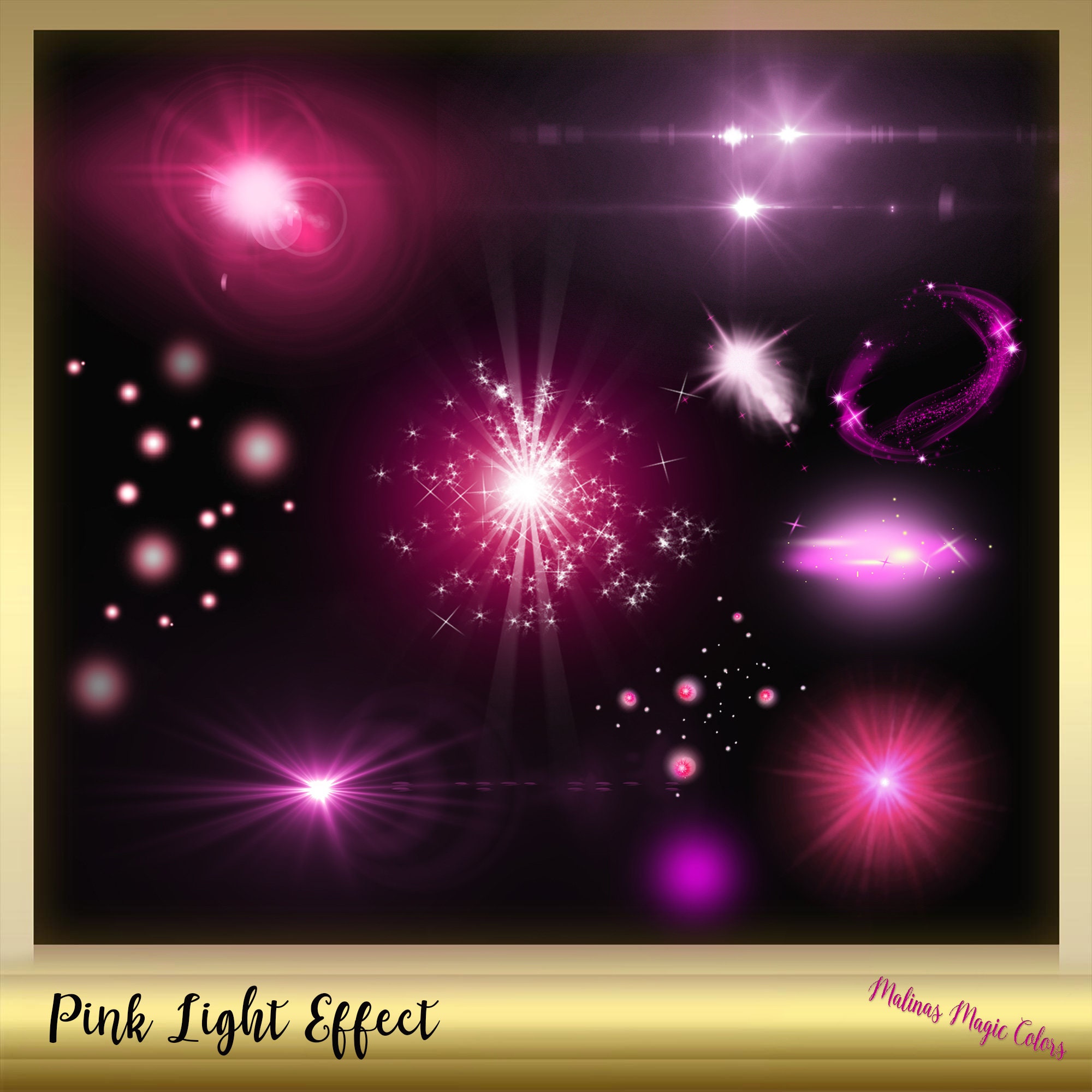20 Pink Light Effect Overlays Pink Wedding Overlays Pink Photography ...