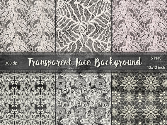 Transparent Lace Background - Lace Texture - Lace Pattern