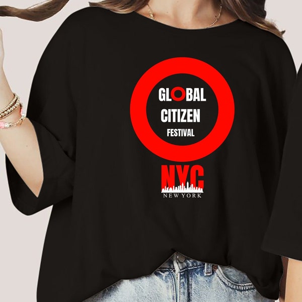 Global Citizen T-Shirt, Global Citizen Vacation Shirt, Minimalist Shirt, Travel Shirt,  Festival Shirt, Gift For Her, Global Citizen 2023