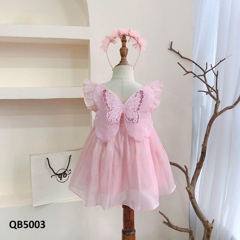 Bebe Silk Fairy Petal Dress (S)