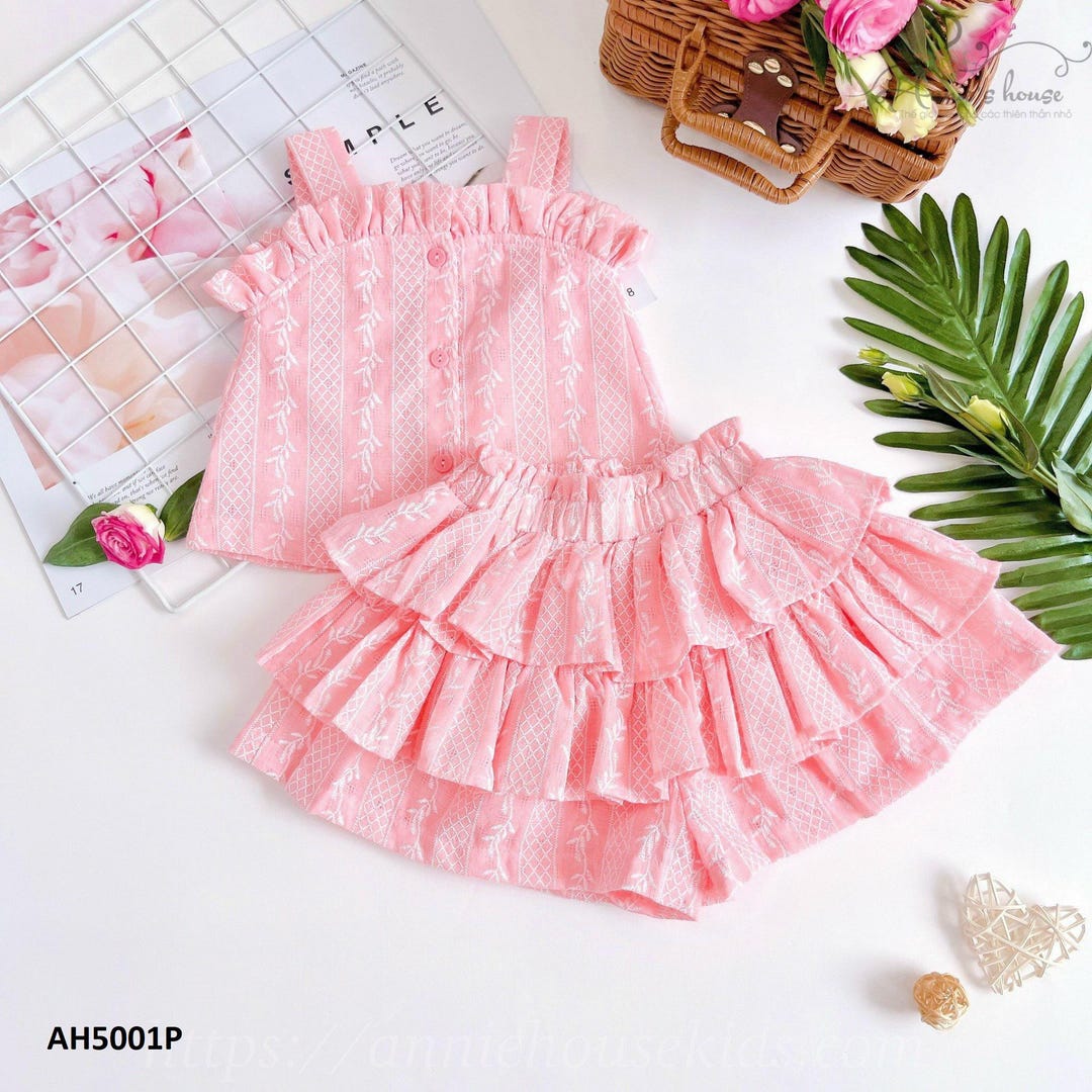 Toddler Girl Aria Skort Set- Mint