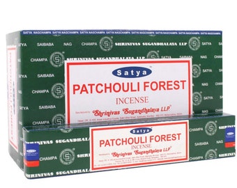 Satya Patchouli Forest Incense Sticks