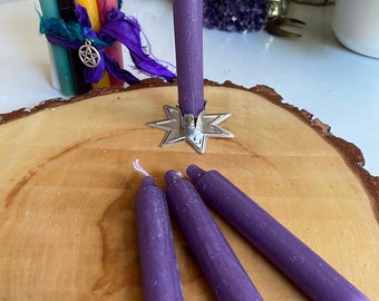 Purple Spell Chime Candle