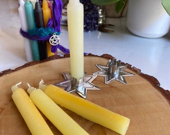 Yellow Spell Chime Candle