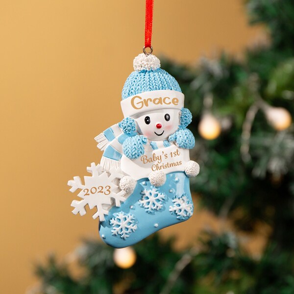 Custom Photo Ornament, Baby Photo Ornaments, Photo Ornament Chrstmas