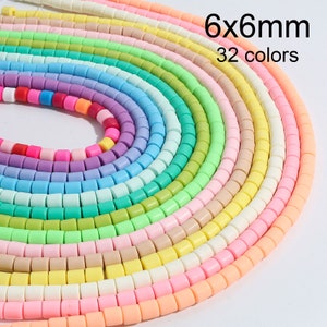 Clay Beads, a Pack of 300 in Different Colors 