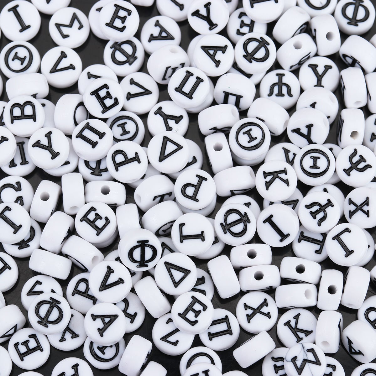 Number Beads: Sold by Number, Set of 25, 7mm, Acrylic Number Bead, Number  Sign, Numeral Bead, Counting Bead,1,2,3,4, Hashtag Bead 