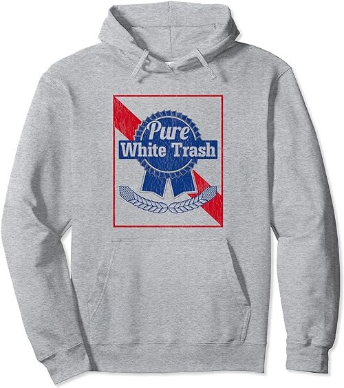 pure white trash shirt