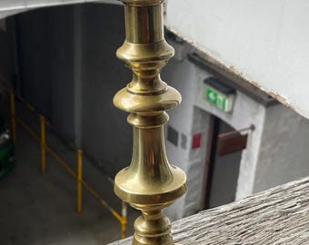 Vintage Victorian Brass candlestick candle holder