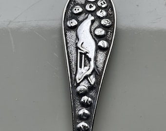 Antique Hildesheimer Rose 835 Silver sugar or cream spoon - Etsy 日本