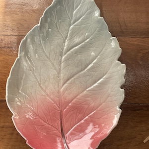 1950’s Royal Winton large lustre leaf dish