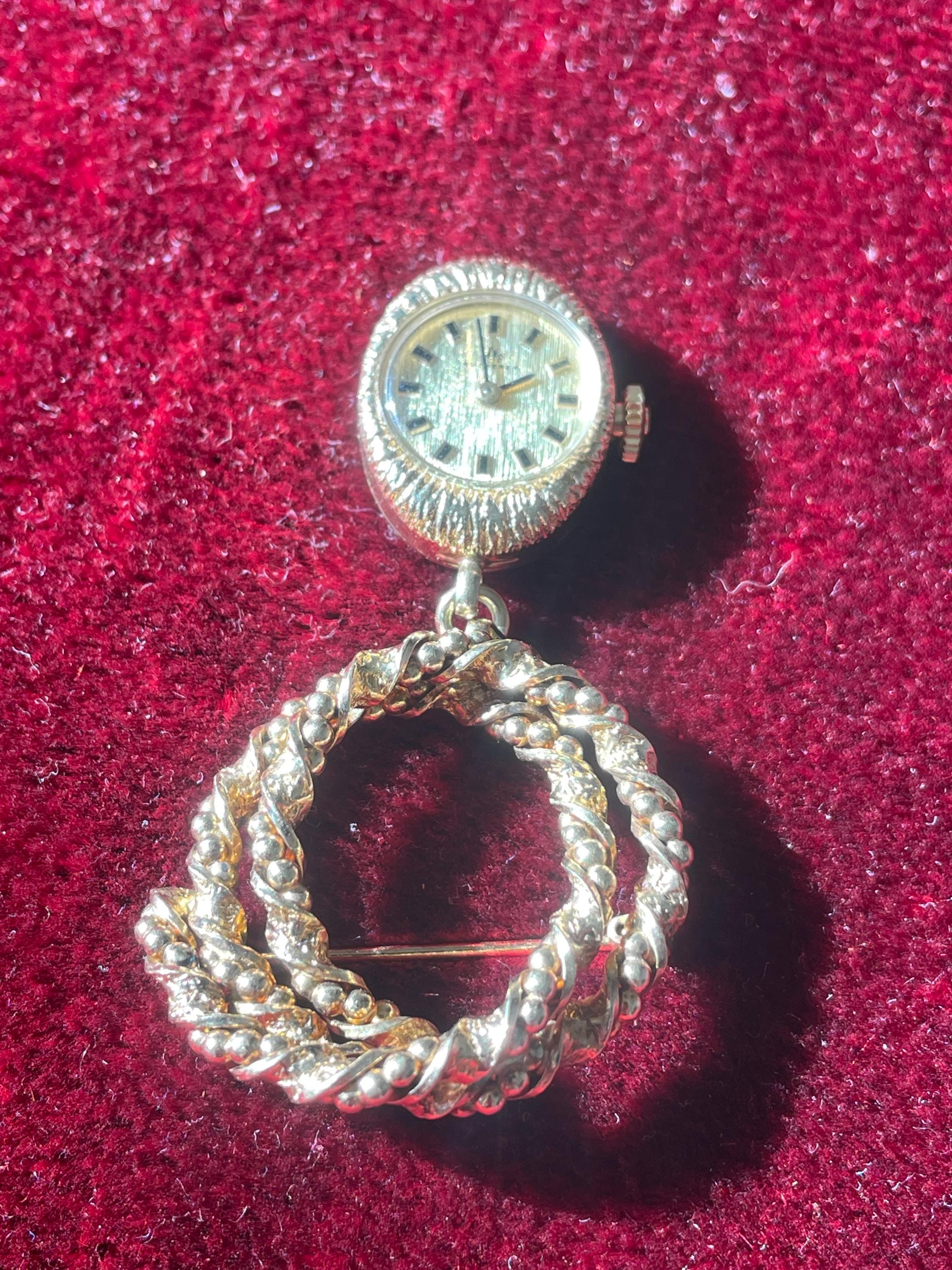 Vintage bucherer pendant watch - Etsy 日本