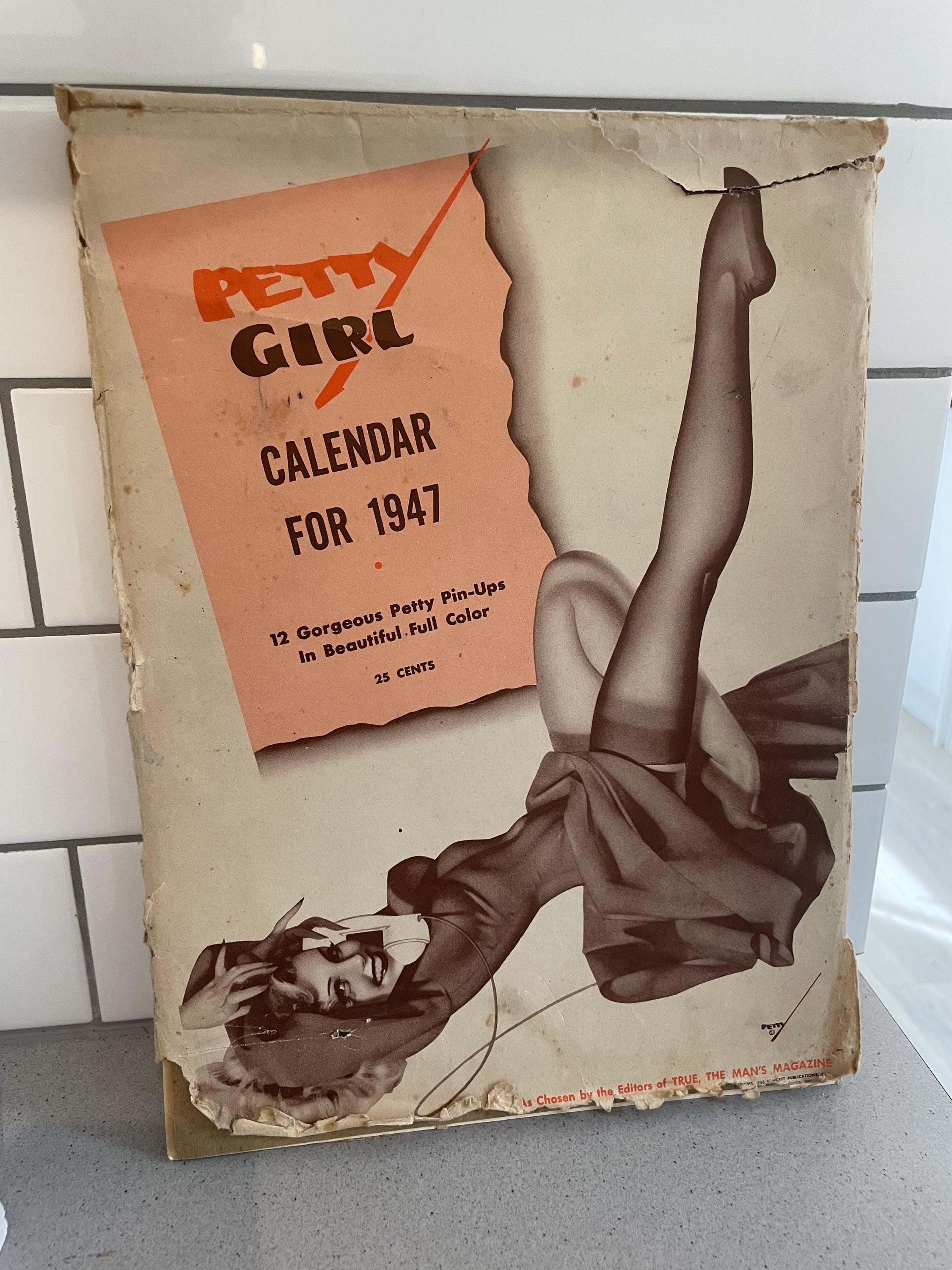 Petty Girls Calendar - Etsy