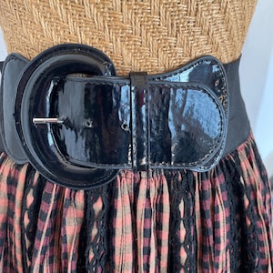 Vintage Wide band Stretch belt