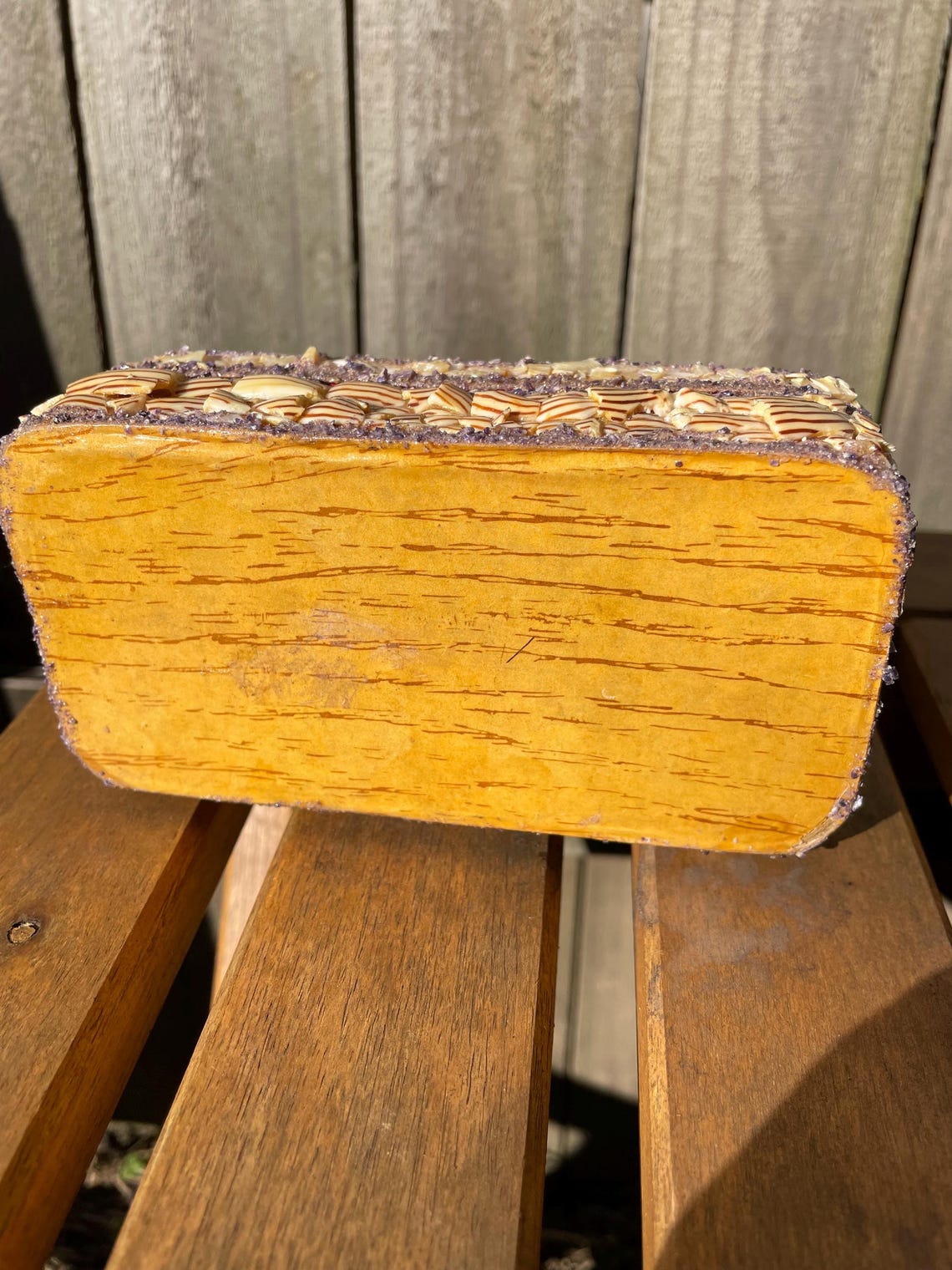 Vintage Mid Century Shell and Abalone Jewellery Box - Etsy