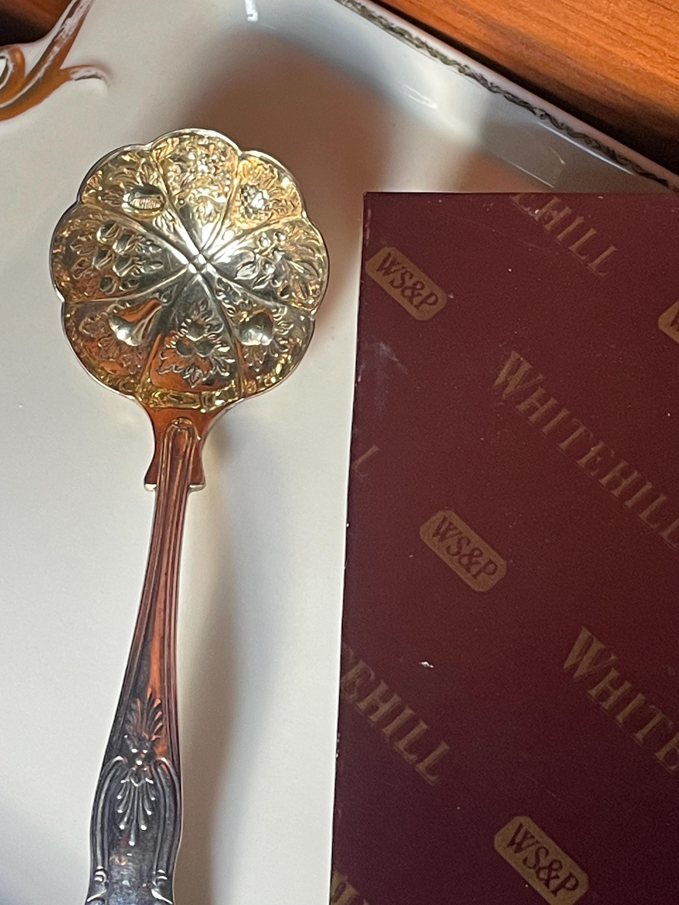 キングスパターンシルバープレートキャビア/ベリースプーン - Etsy 日本