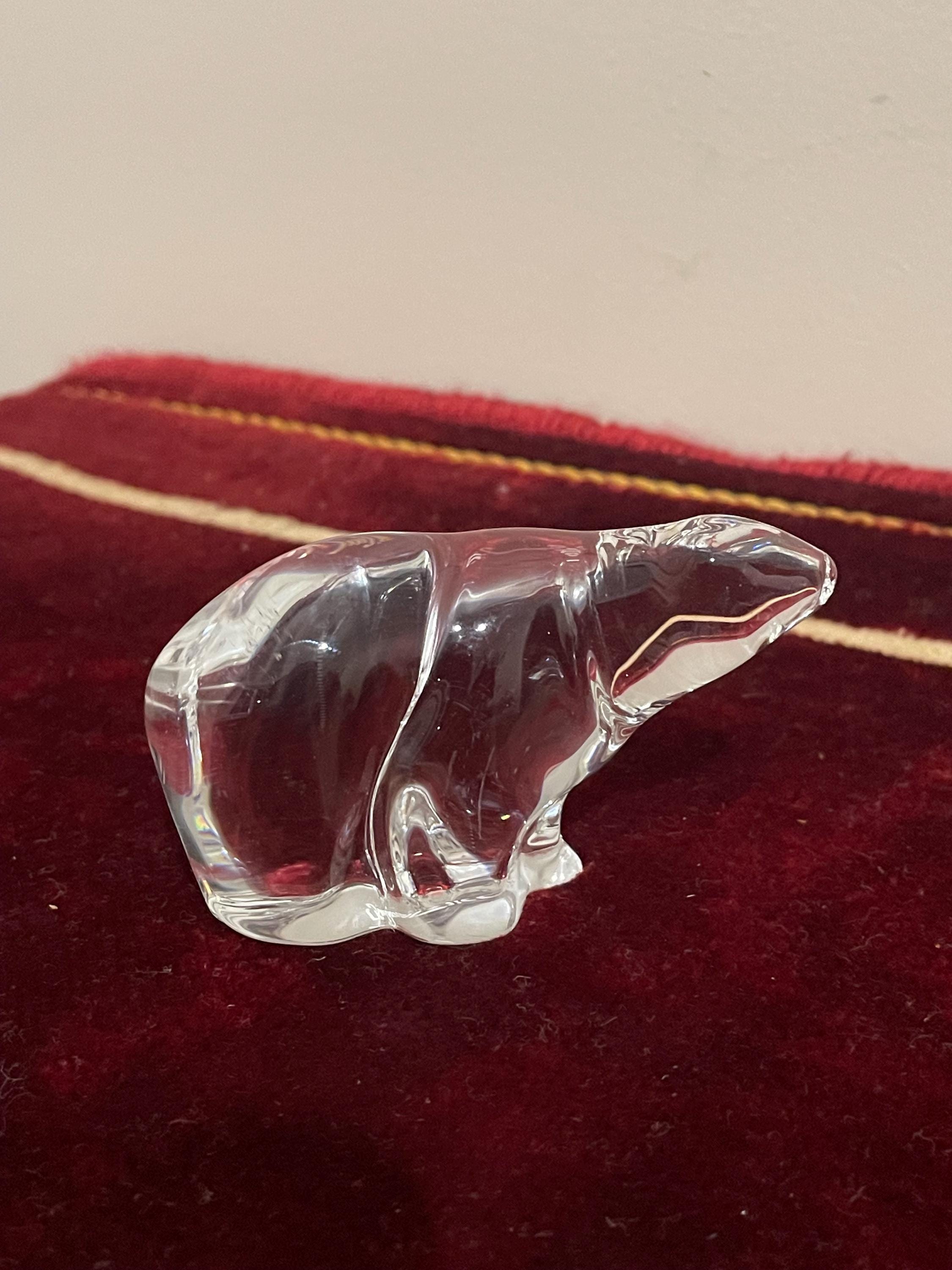 Hadeland Norway Glass Polar Bear - Etsy