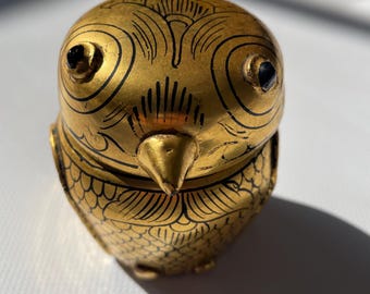 Burmese Lacquerware trinket box 1970’s