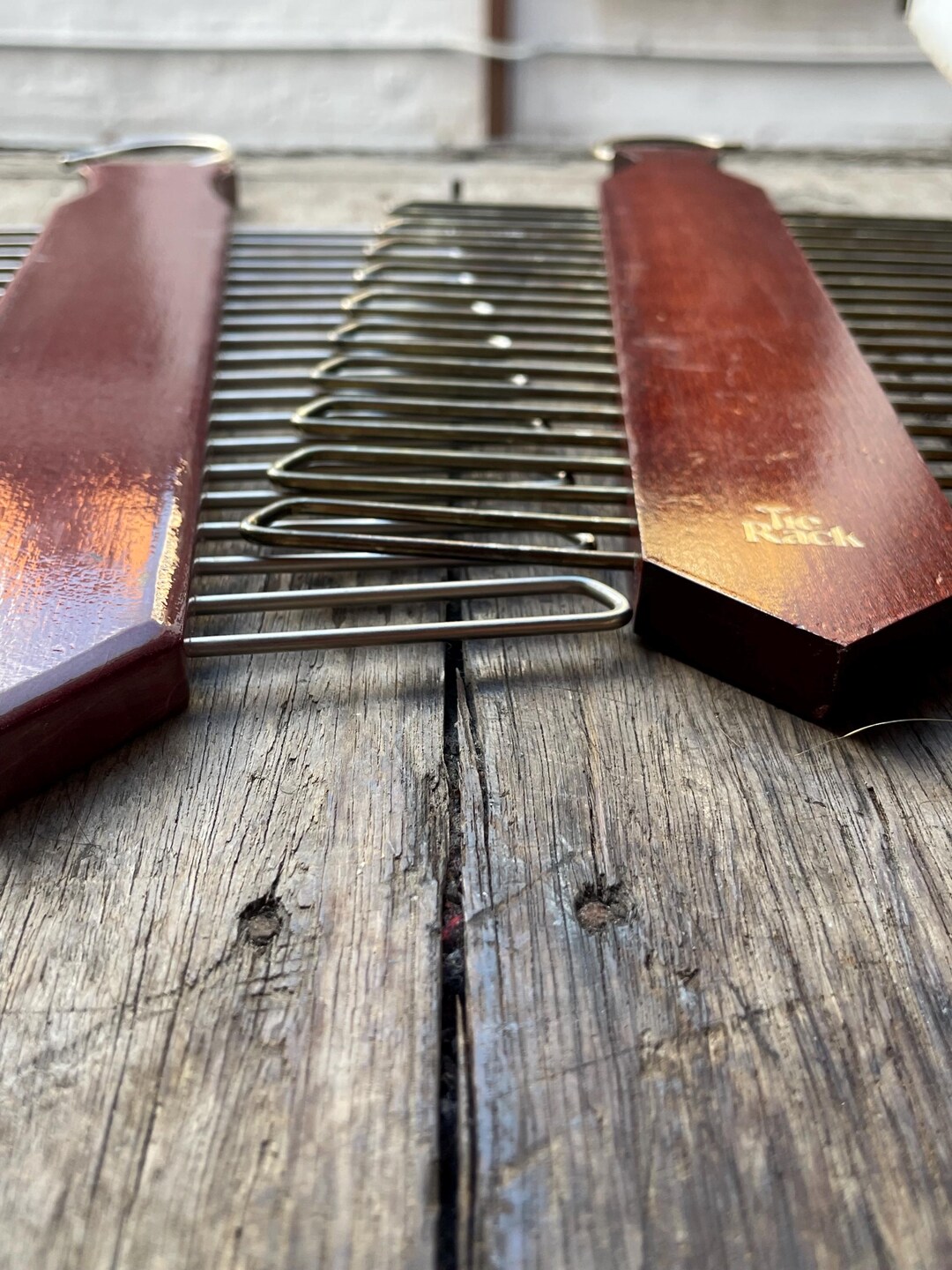 Two Vintage Tie Racks - Etsy