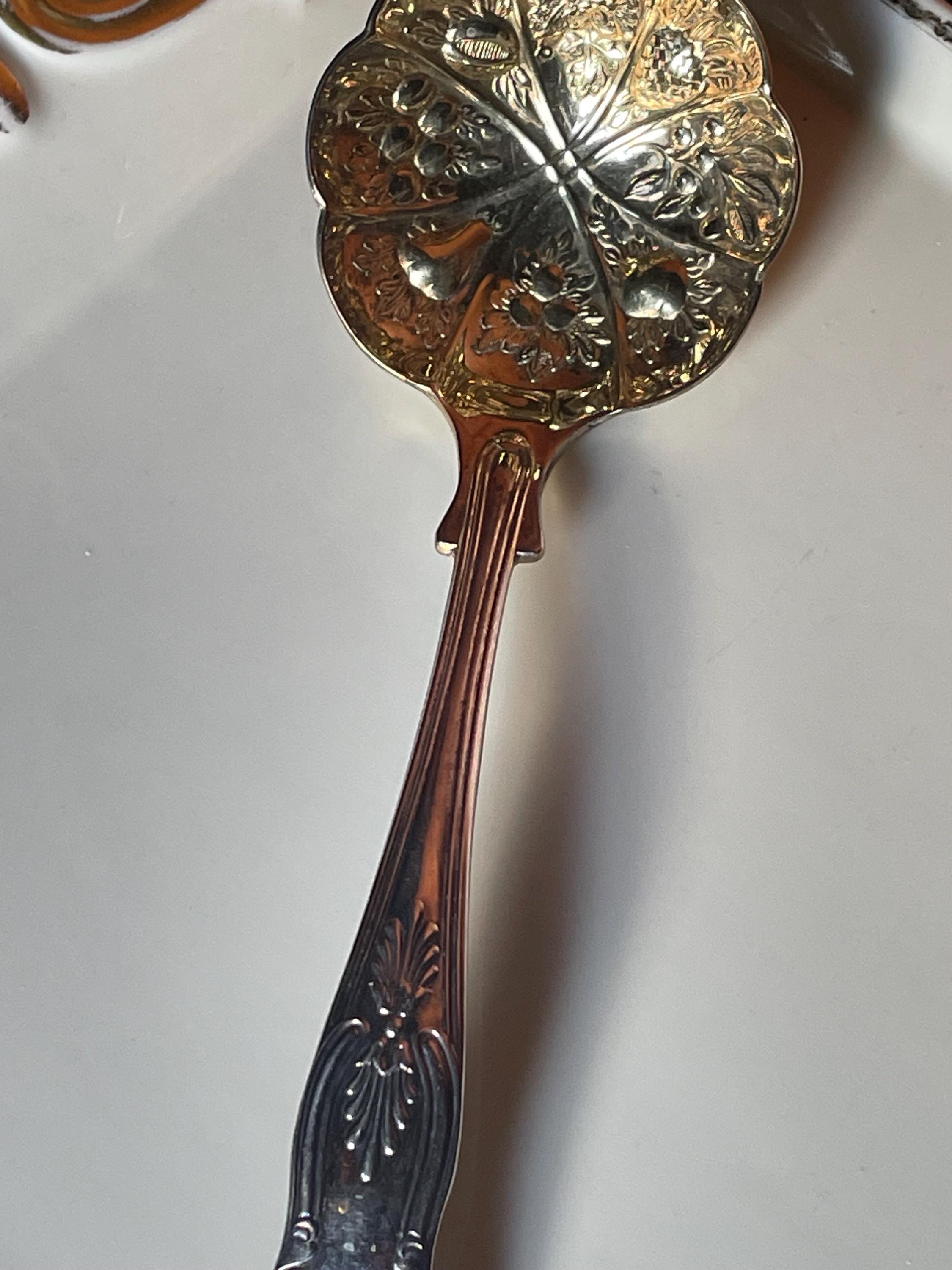 【英国】 キングスパターンのベリースプーン 【シルバープレート】 キングスパターンシルバープレートキャビア/ベリースプーン - Etsy 日本