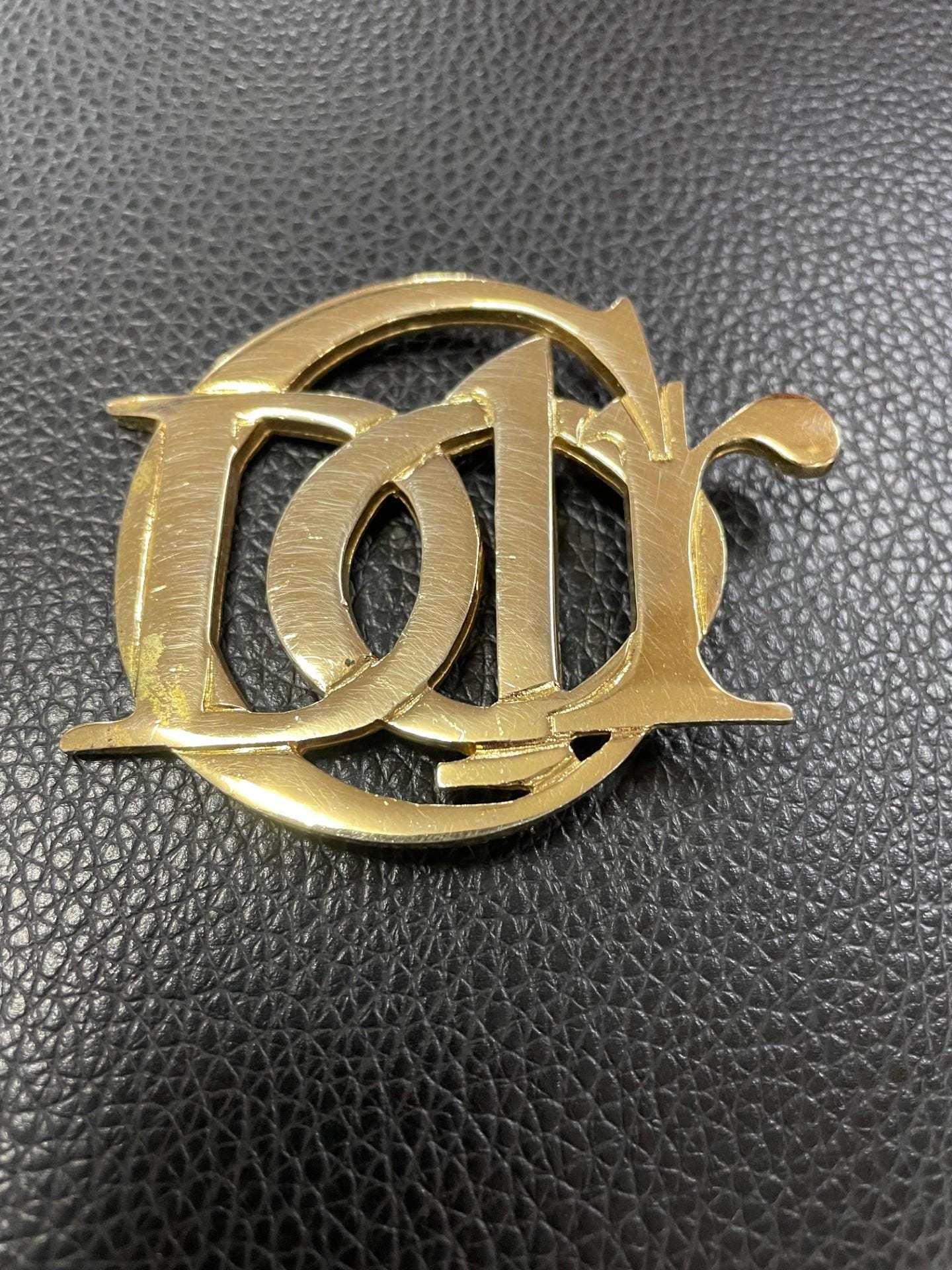 Vintage Christian Dior Logo Parfum Brooch - Etsy