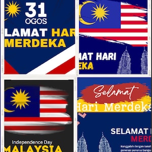 Template Independence Day Malaysia