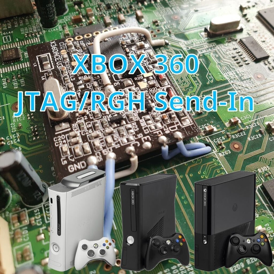 Xbox 360 RGH Send in Service Xbox Repairs Xbox Mods Xbox Jtag Install Chip Service Online