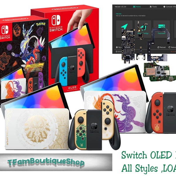 Modded Switch Oled Etsy
