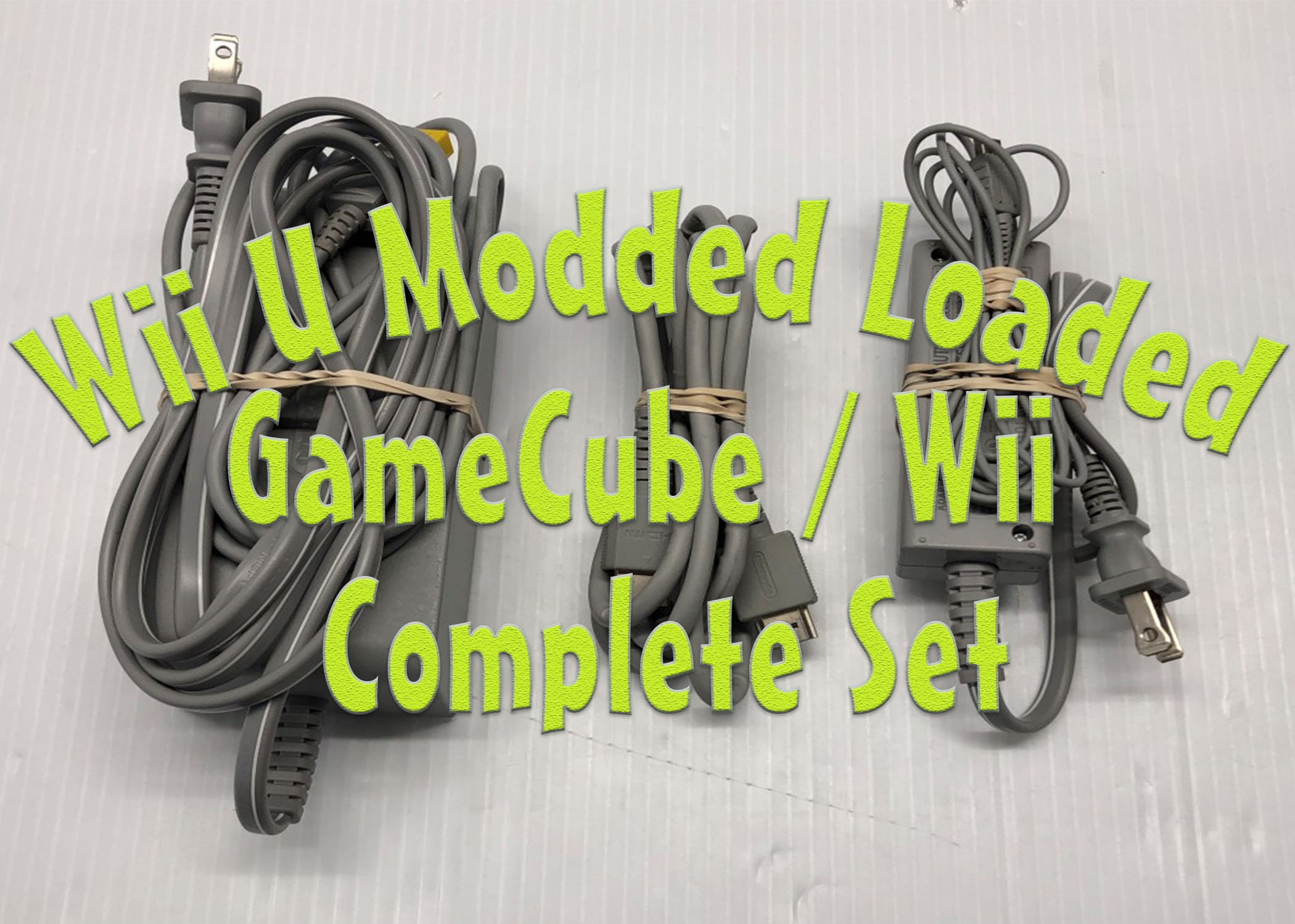 Nintendo Wii U Custom Unlocked Console Loaded HDD Region Free Wii U