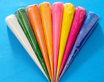 Mix kleur witte keramische kegels voor kunst en ambacht, lippankunst, mandanakunst, aardewerk, voering, doe-het-zelf decoratieve doeleinden