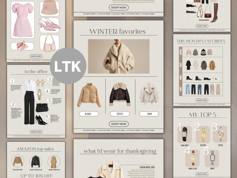 LTK Templates Editable Ltk Templates Ltk Instagram Template Ltk Fashion ...