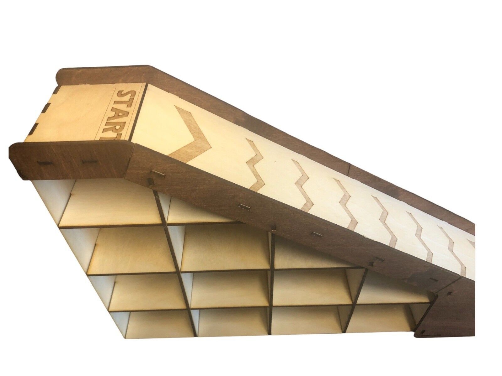 Giant Toy Car Jump Ramp With Car Storage. Toy Car Jump Ramp. Wooden Toy