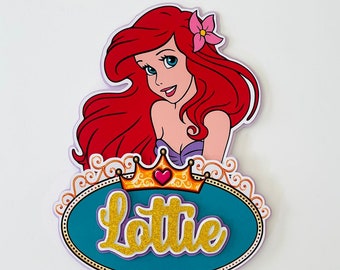 Cake Topper Ariel / Meerjungfrau.
