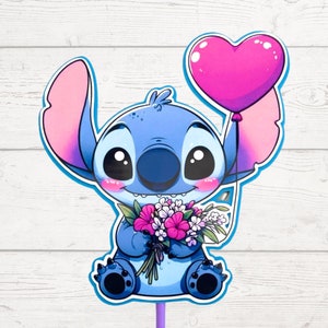 Stitch cake topper