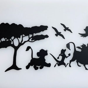 Lion king cake topper